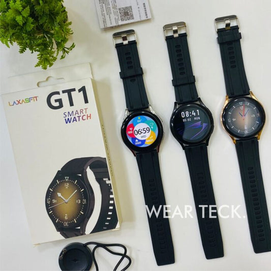 GT1 Round Dial Bluetooth Calling Smart Watch