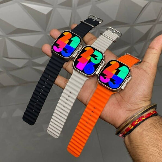 HK8 Pro Ultra Smart Watch Series 8 APPL Logo Amoled Display