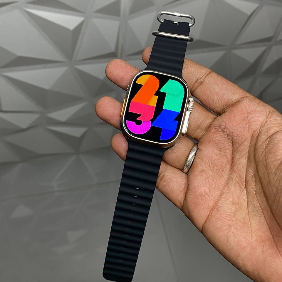 HK8 Pro Ultra Smart Watch Series 8 APPL Logo Amoled Display